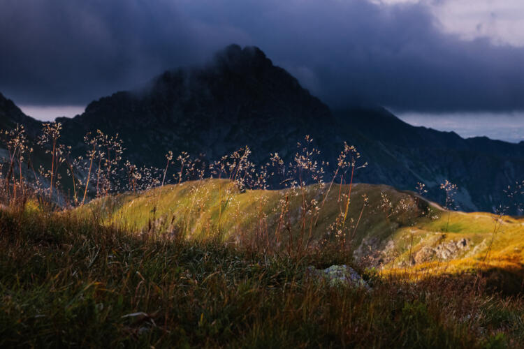 Ticho pred búrkou – Ostrý Roháč, Západné Tatry