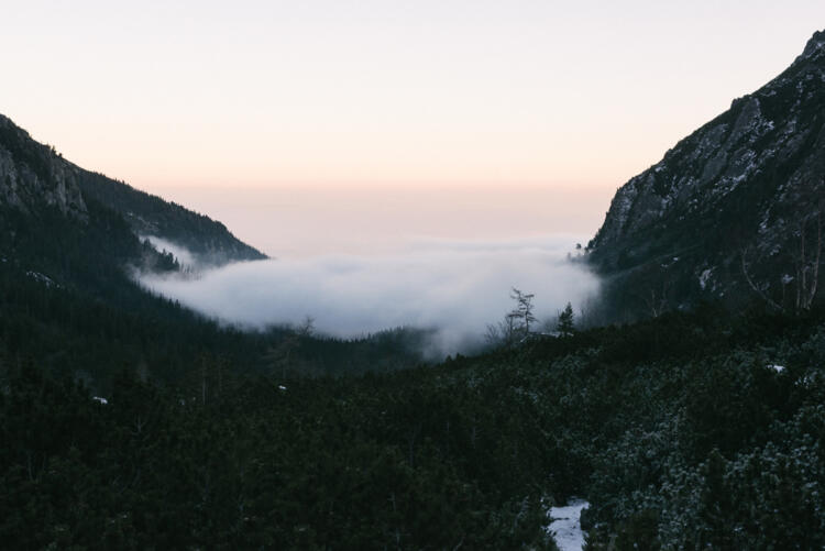 Ticho nad dolinou – Vysoké Tatry